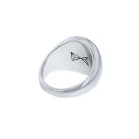 AZE JEWELS | Ring Signet - Inox Maat 20 2